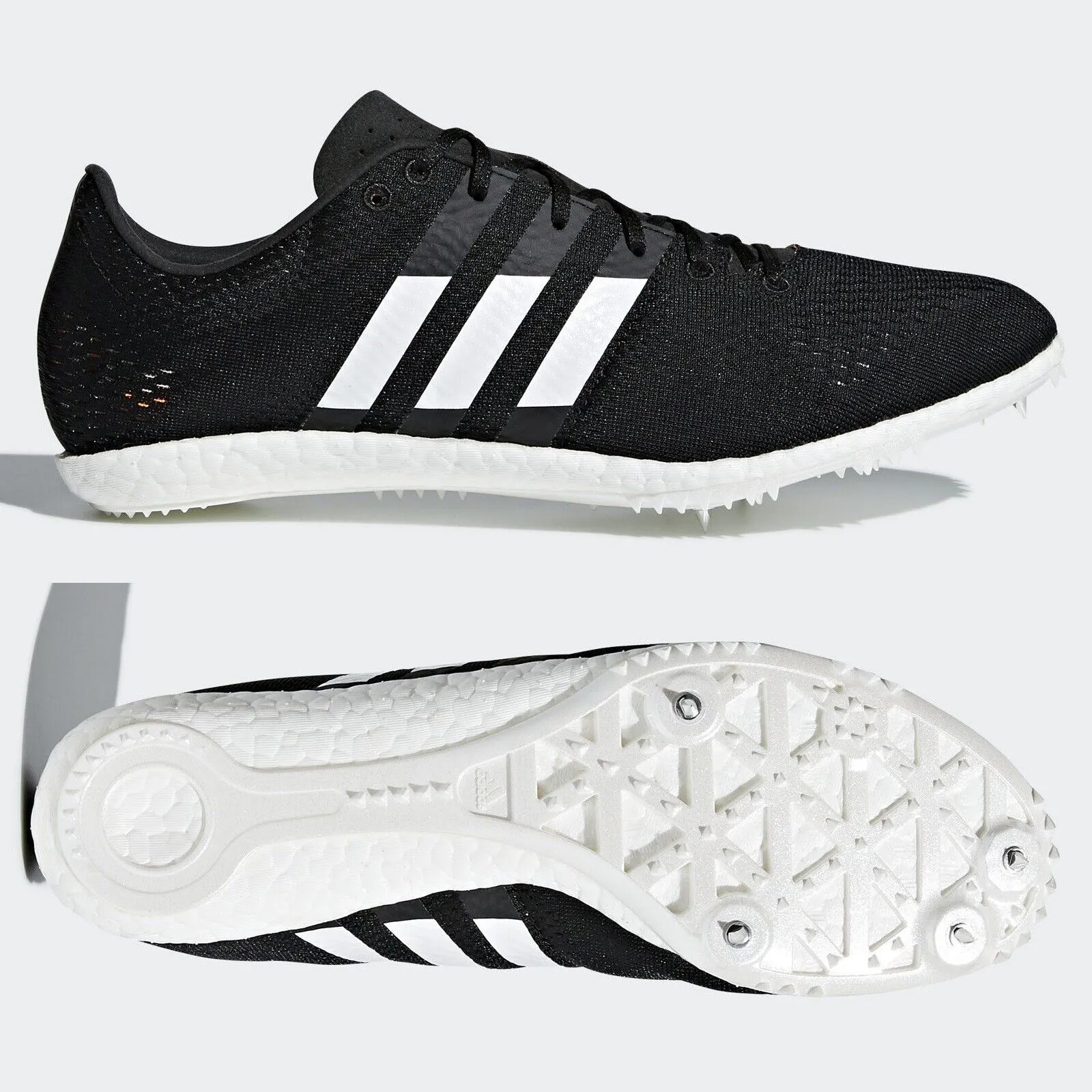 adidas Adizero Avanti Mens Track Running Spikes - Black