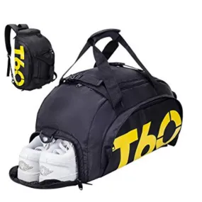 Backpack with Shoe Compartment Multifunctional Fitness Travel Bag