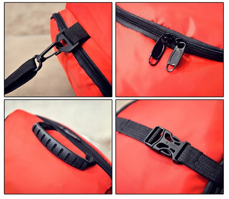 Backpack with Shoe Compartment Multifunctional Fitness Travel Bag