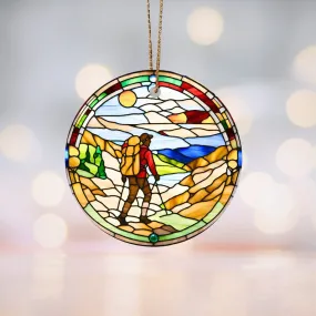 Backpacking Ornament, Backpacking Gift, Backpacking Ornament, Backpacking Christmas, Gift for a Hiker, Trail Adventure, Adventure Gift