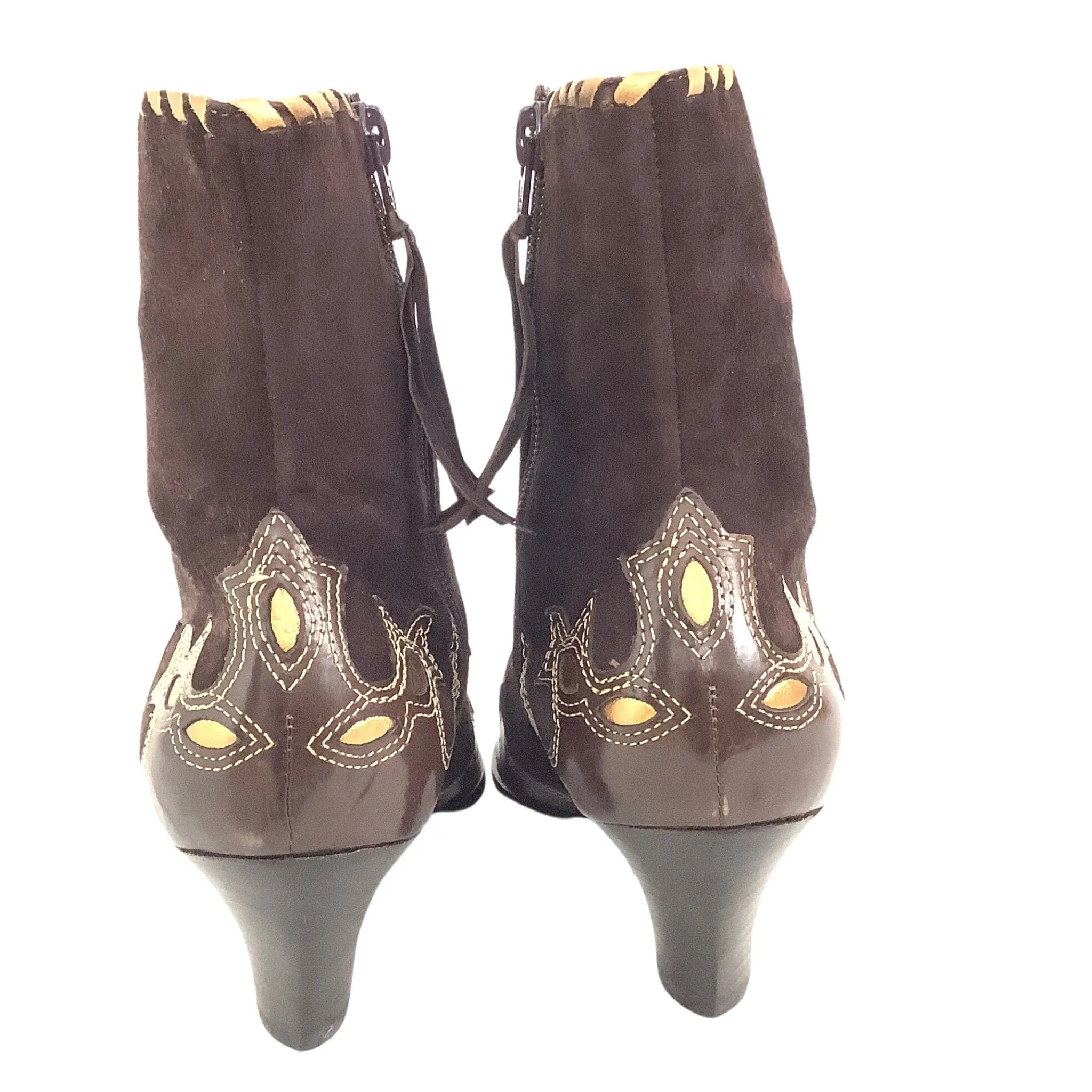 Embellished Western Booties