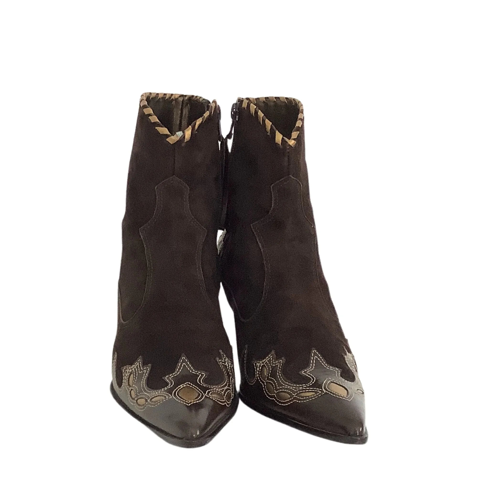 Embellished Western Booties
