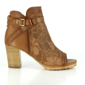 Felmini 9421 Tan Booties
