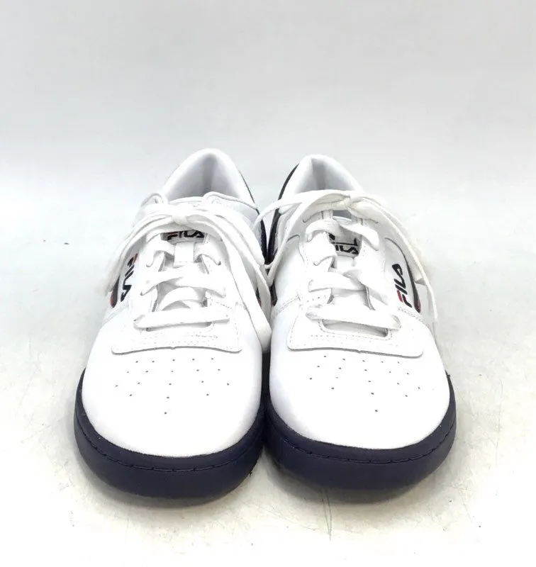 Fila Men's Original Fitness 3VF80105-150 White Lace-Up Athletic Shoes - Size 7