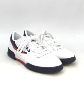 Fila Men's Original Fitness 3VF80105-150 White Lace-Up Athletic Shoes - Size 7