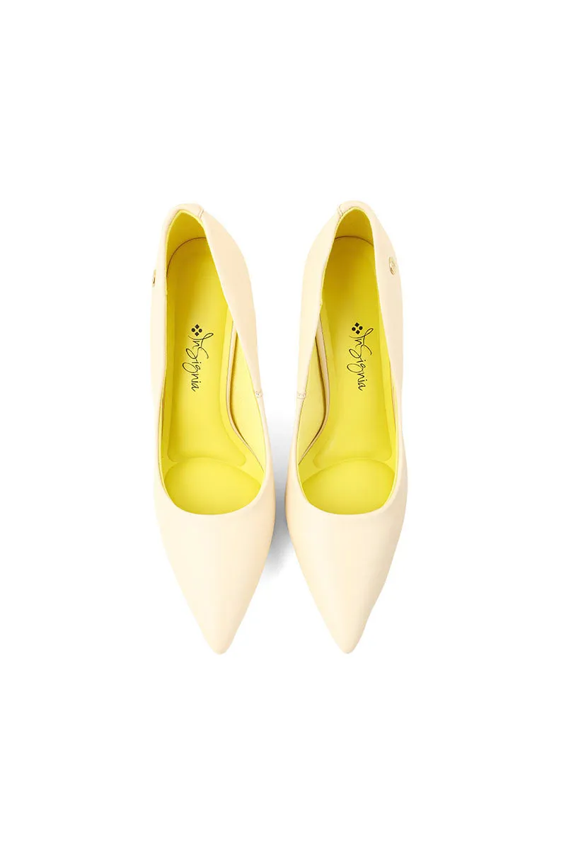 Formal Court Shoes I44442-Fawn