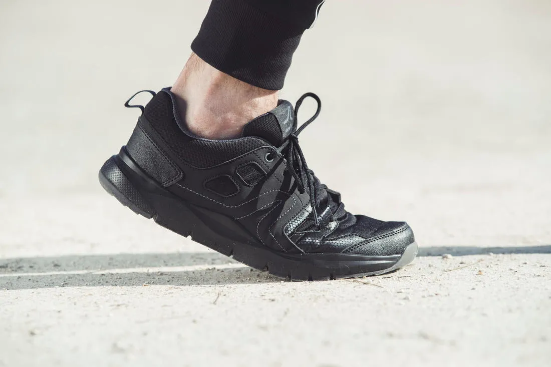 HW 100 Men's Active Walking Shoes - black