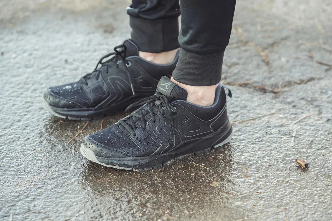 HW 100 Men's Active Walking Shoes - black