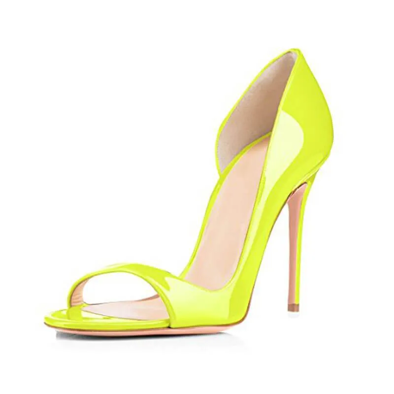 Leather High Heel Sexy Sandals