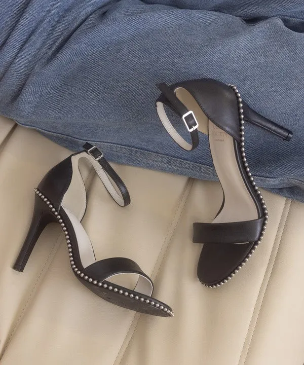 Living On The Edge Open Toe High Heels