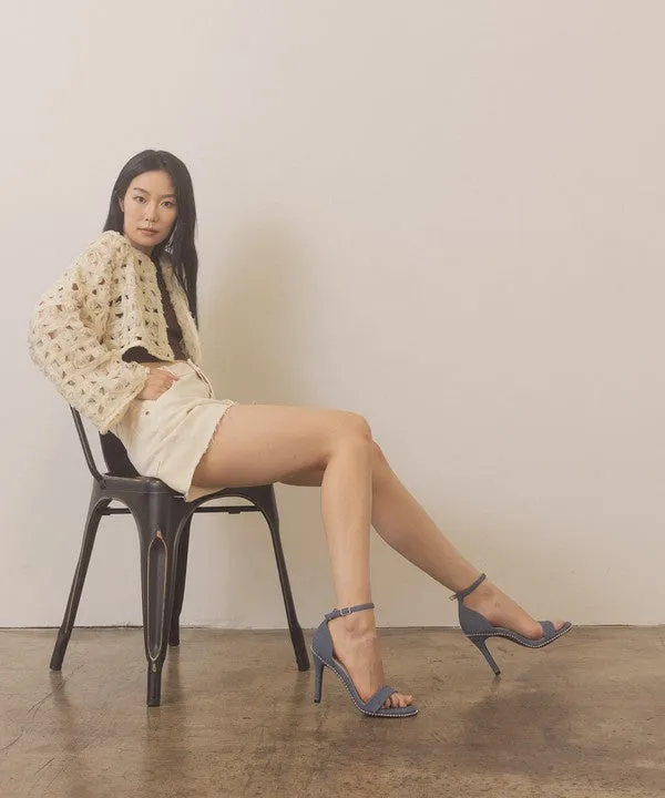 Living On The Edge Open Toe High Heels