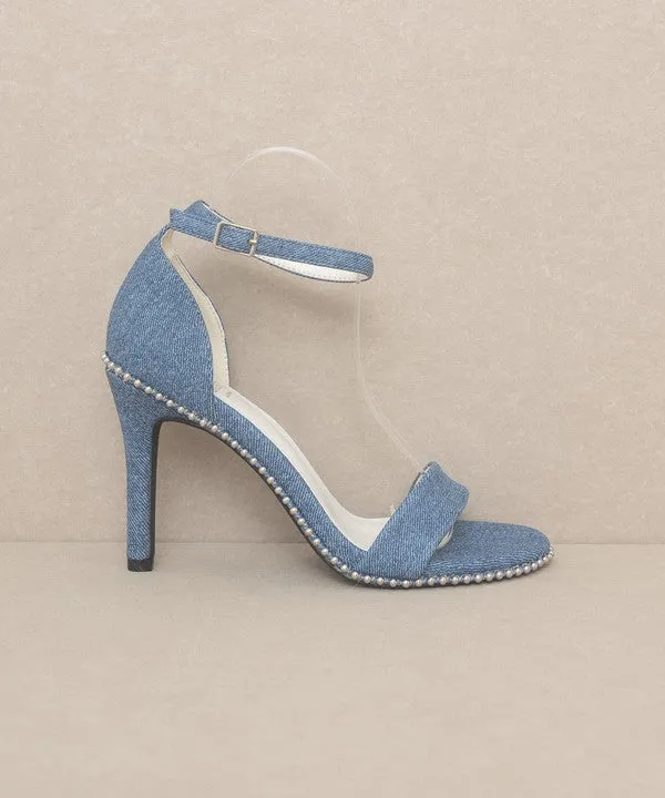 Living On The Edge Open Toe High Heels
