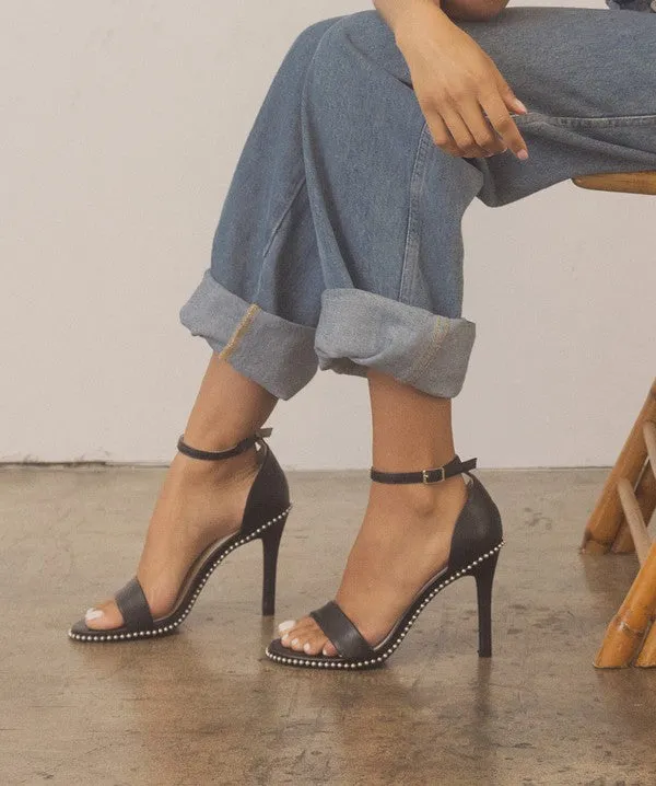 Living On The Edge Open Toe High Heels