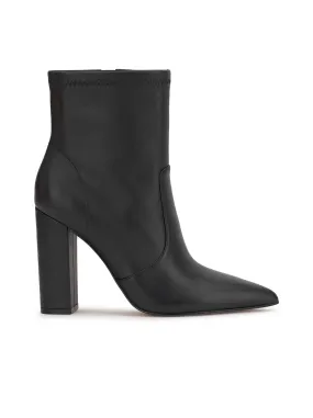 Narelle Pointed Toe Bootie in Black