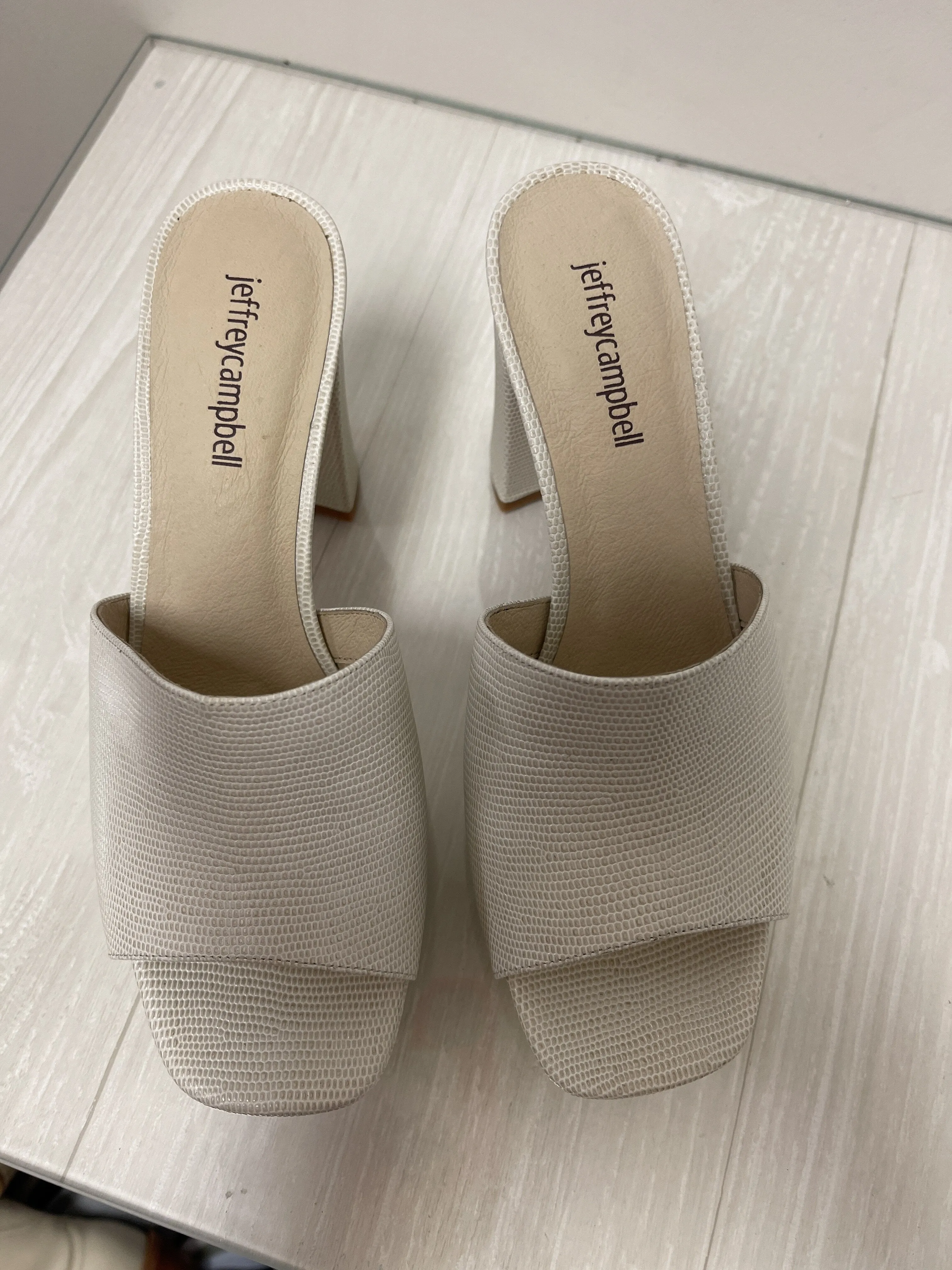 Sandals Heels Block By Jeffery Campbell  Size: 8