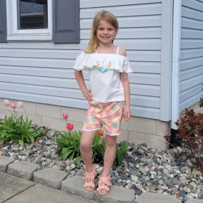 Smiley Shorts Set