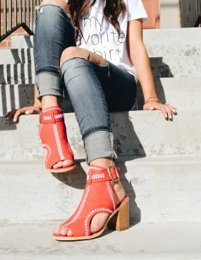 VOLATILE In All The Right Places Heel - Red