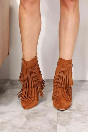 Wedge Heel Ankle Booties