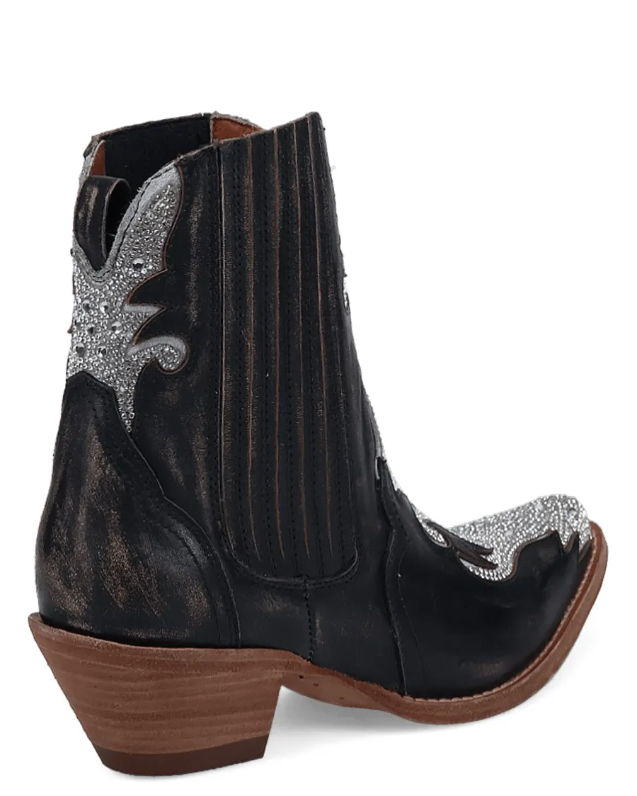 Women's Crystal Western Booties