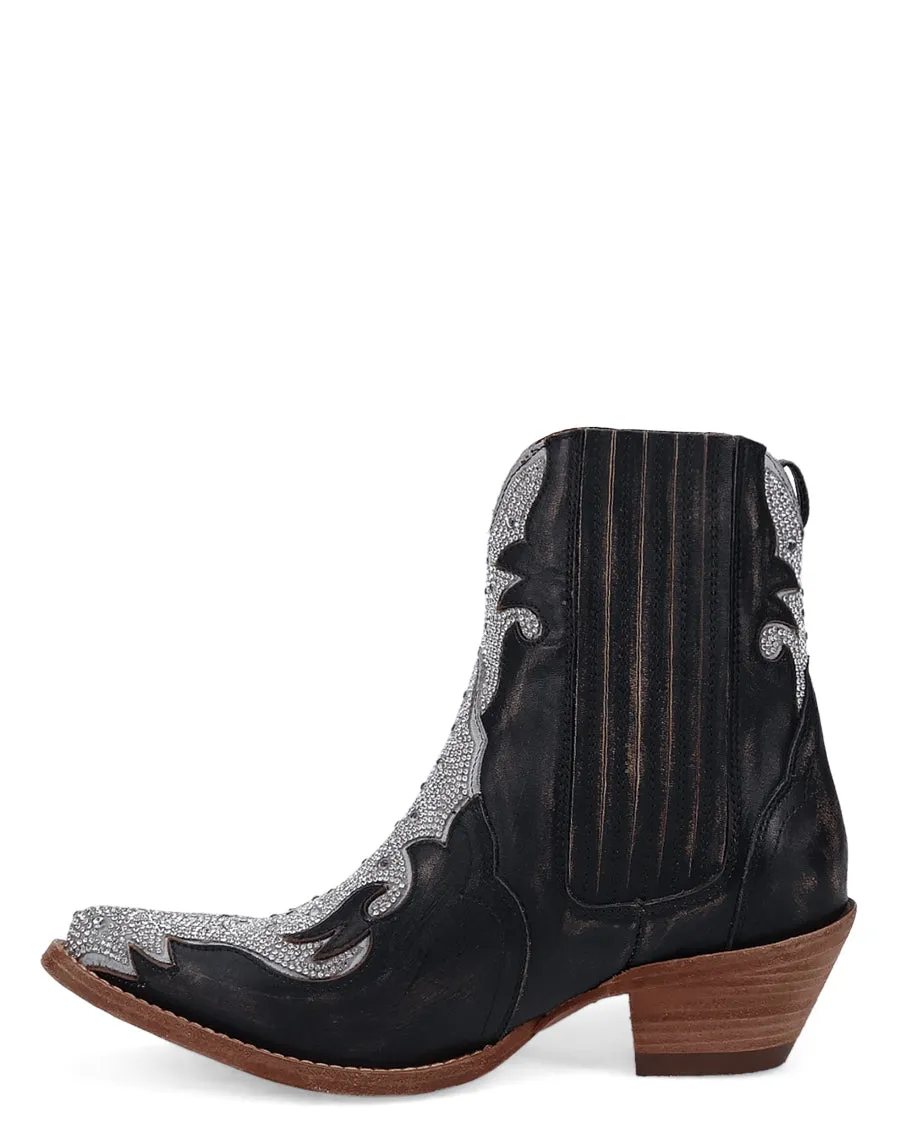 Women's Crystal Western Booties